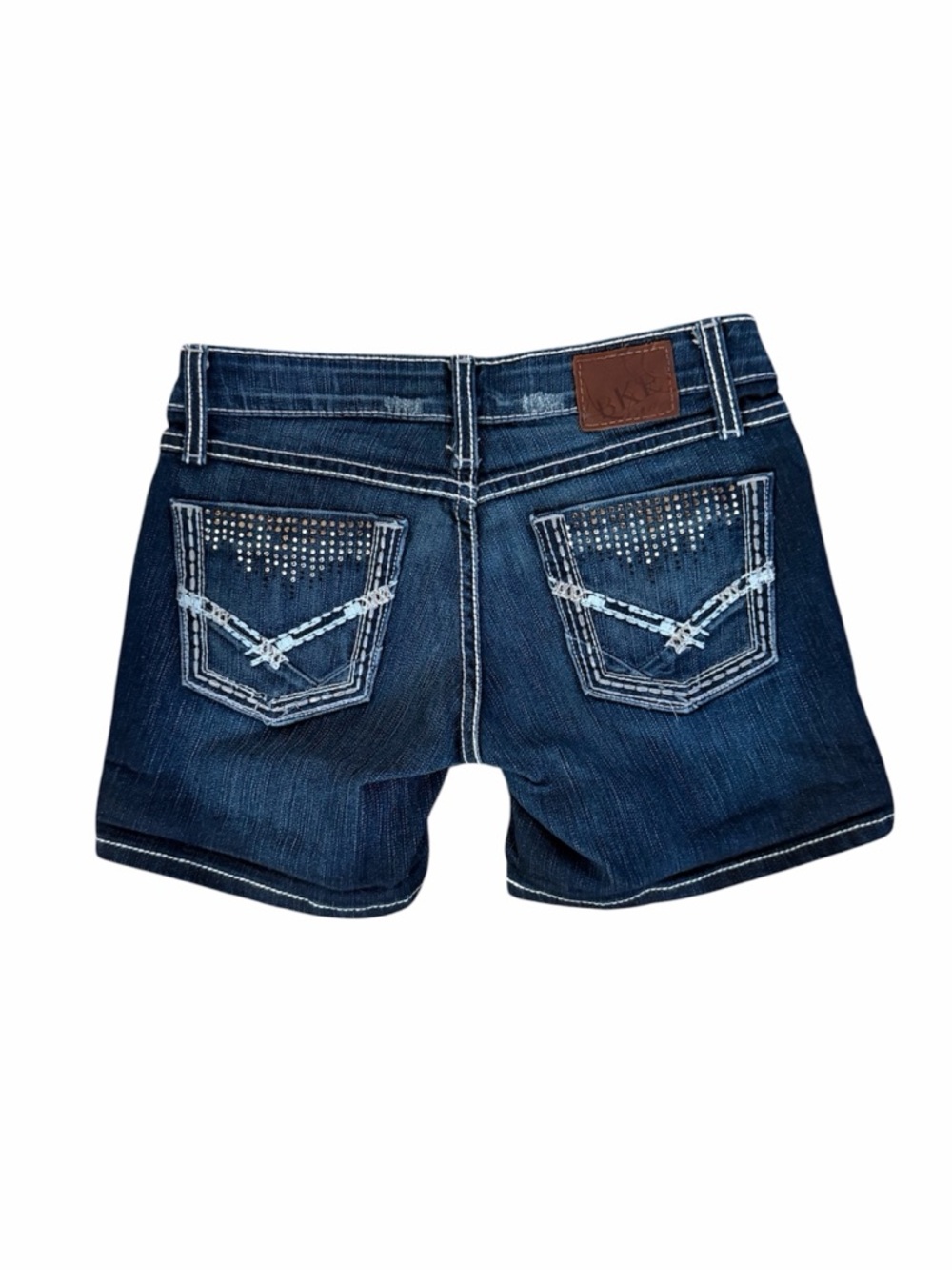 BKE Denim Madison Embellished Jean Shorts Size 24